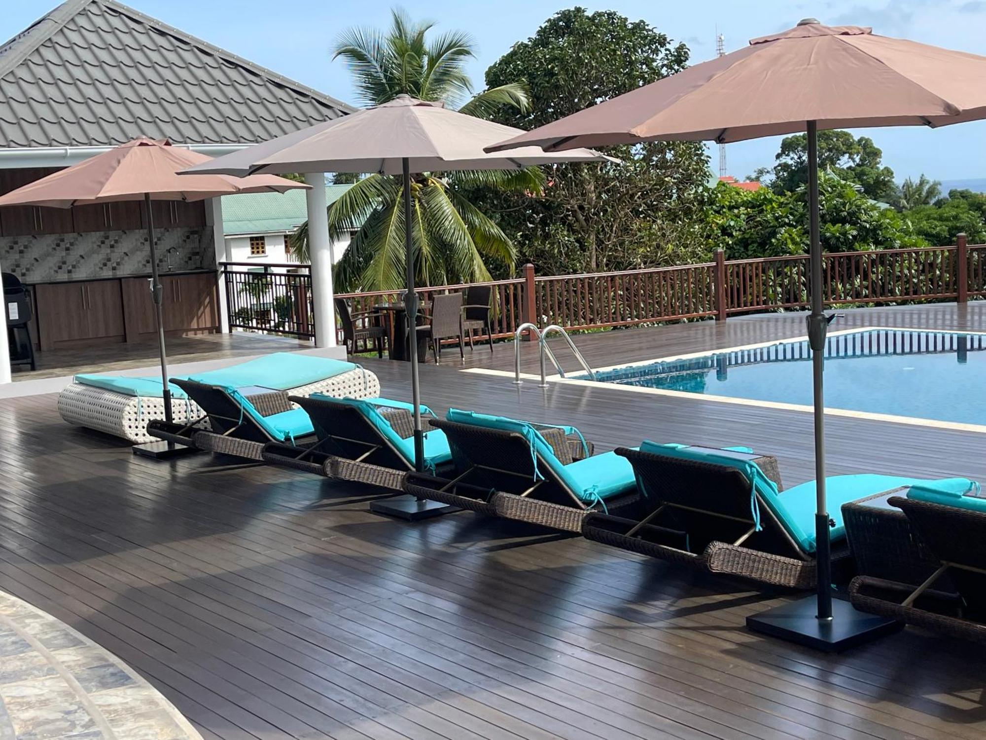 D'Offay Seaview Apartments Beau Vallon  Exterior foto