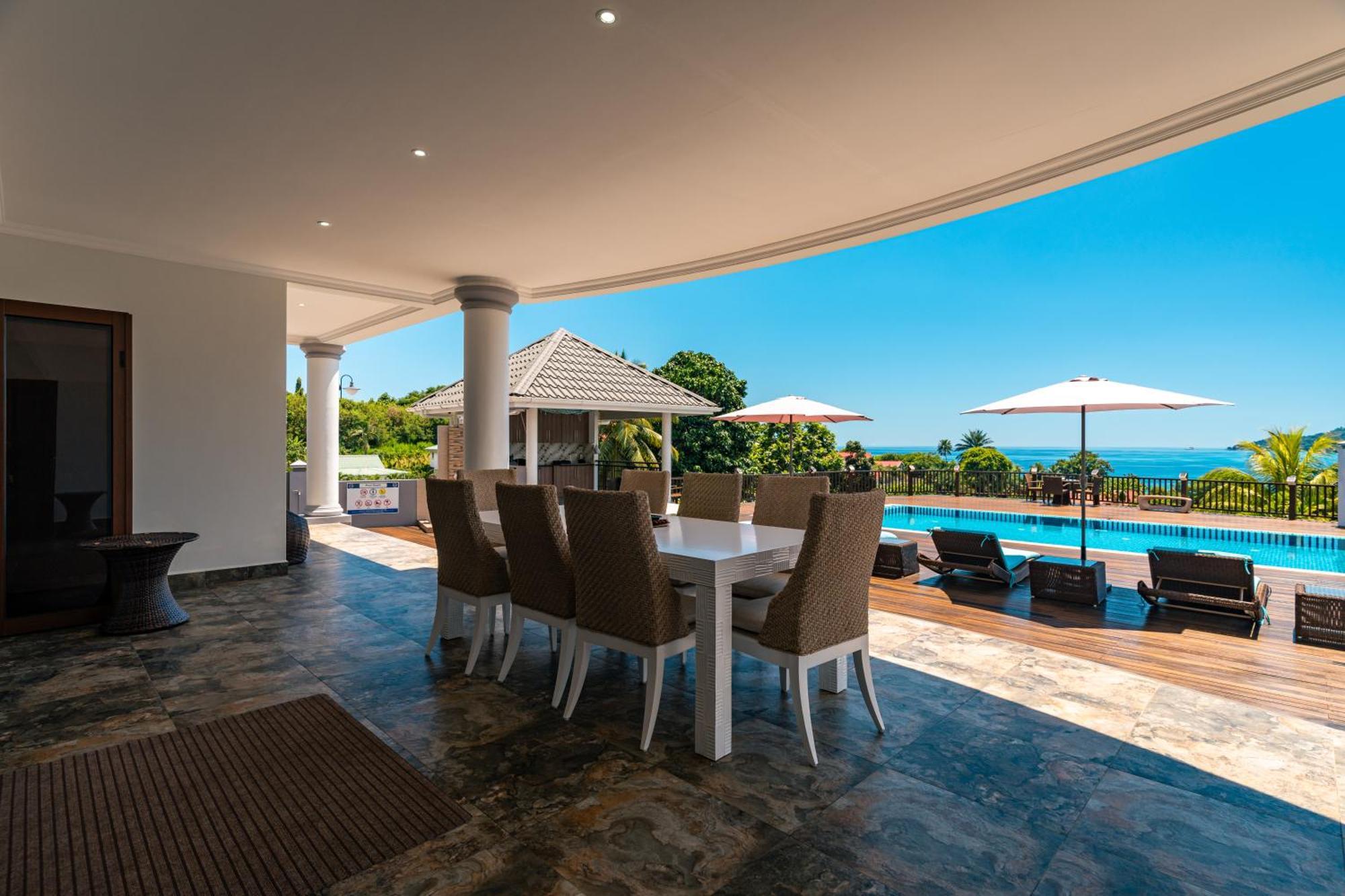 D'Offay Seaview Apartments Beau Vallon  Exterior foto