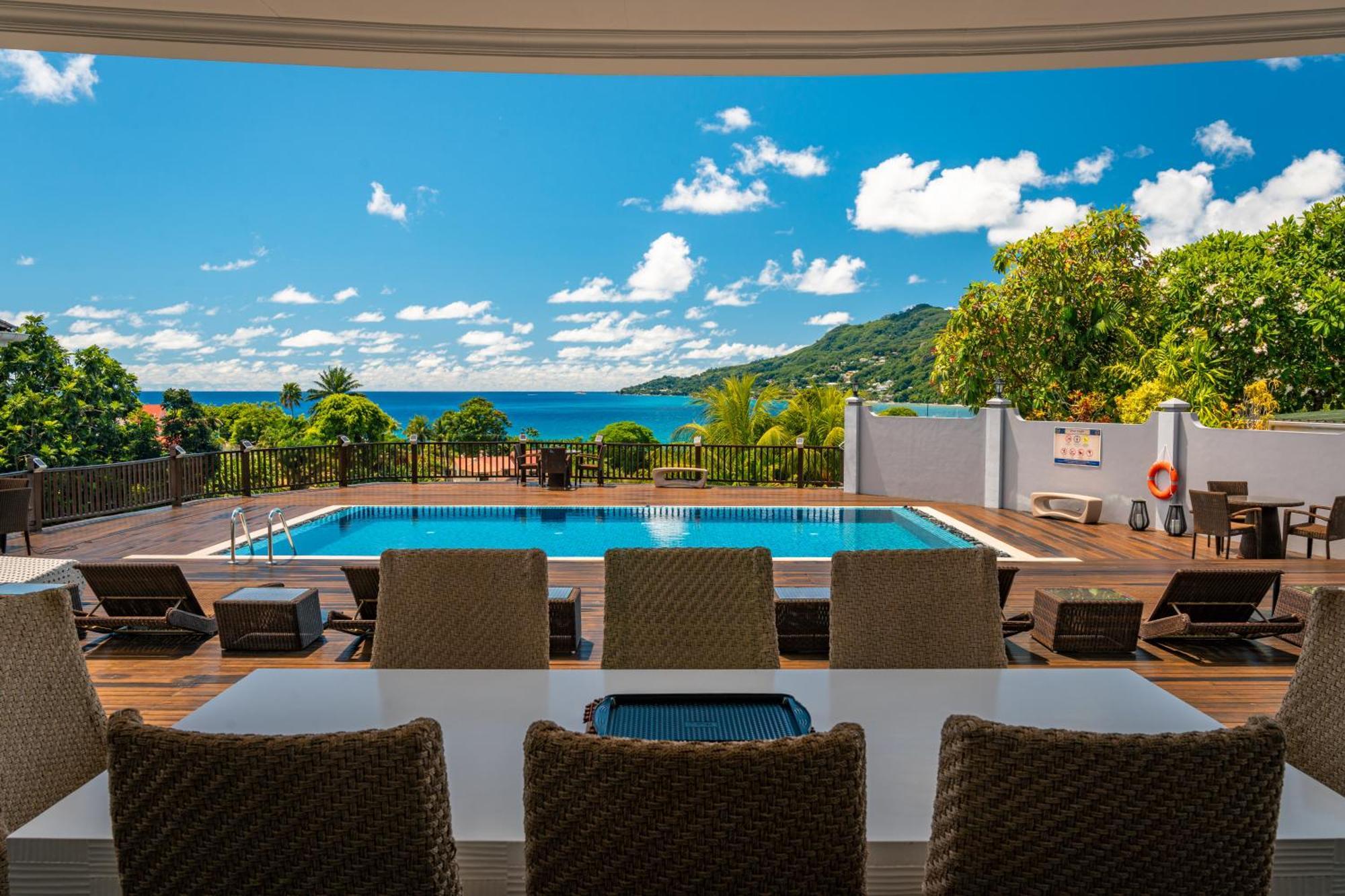 D'Offay Seaview Apartments Beau Vallon  Exterior foto